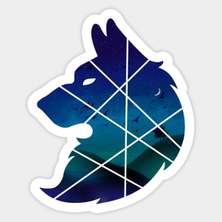 Wolf Sticker